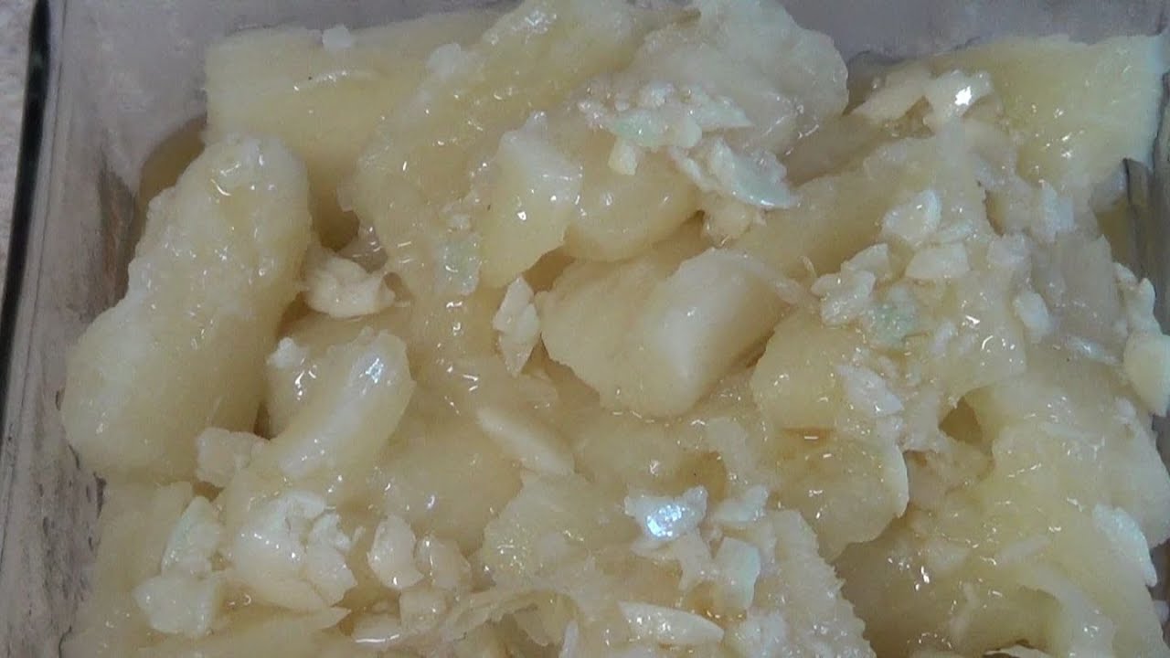 Yuca con Mojo - Un delicioso acompañante para su cena.
