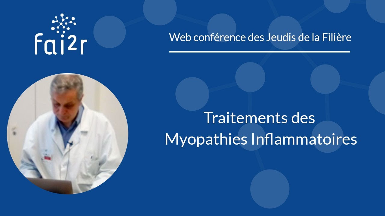 Traitements des myopathies inflammatoires