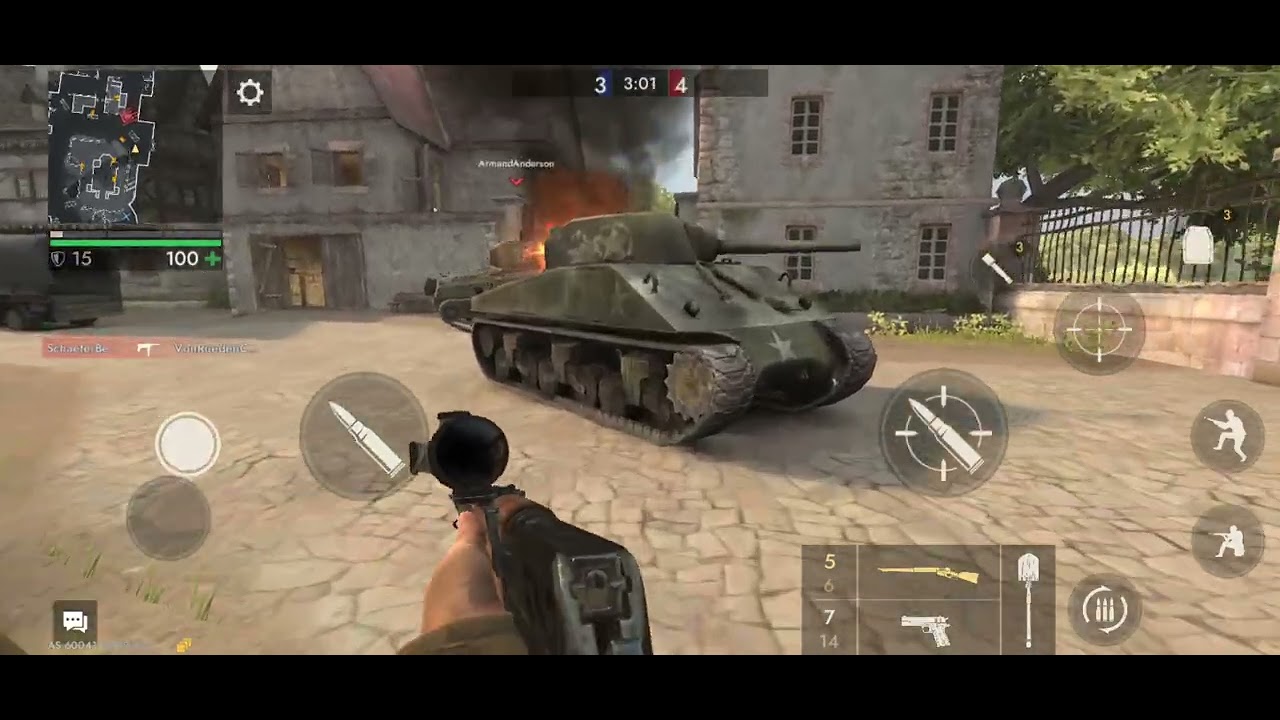 world war heroes  mobile game play 