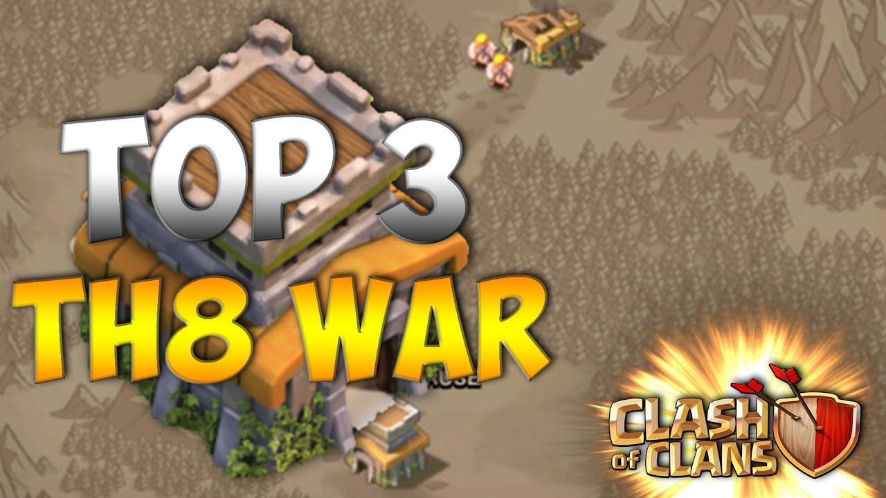 Clash of Clans | Best TH8 War base(s) | CoC Anti 3-Star