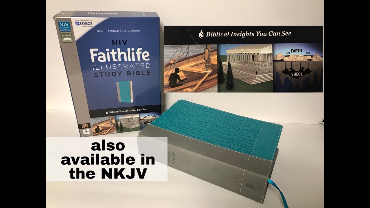Обзор иллюстрированной учебной Библии NIV Faithlife