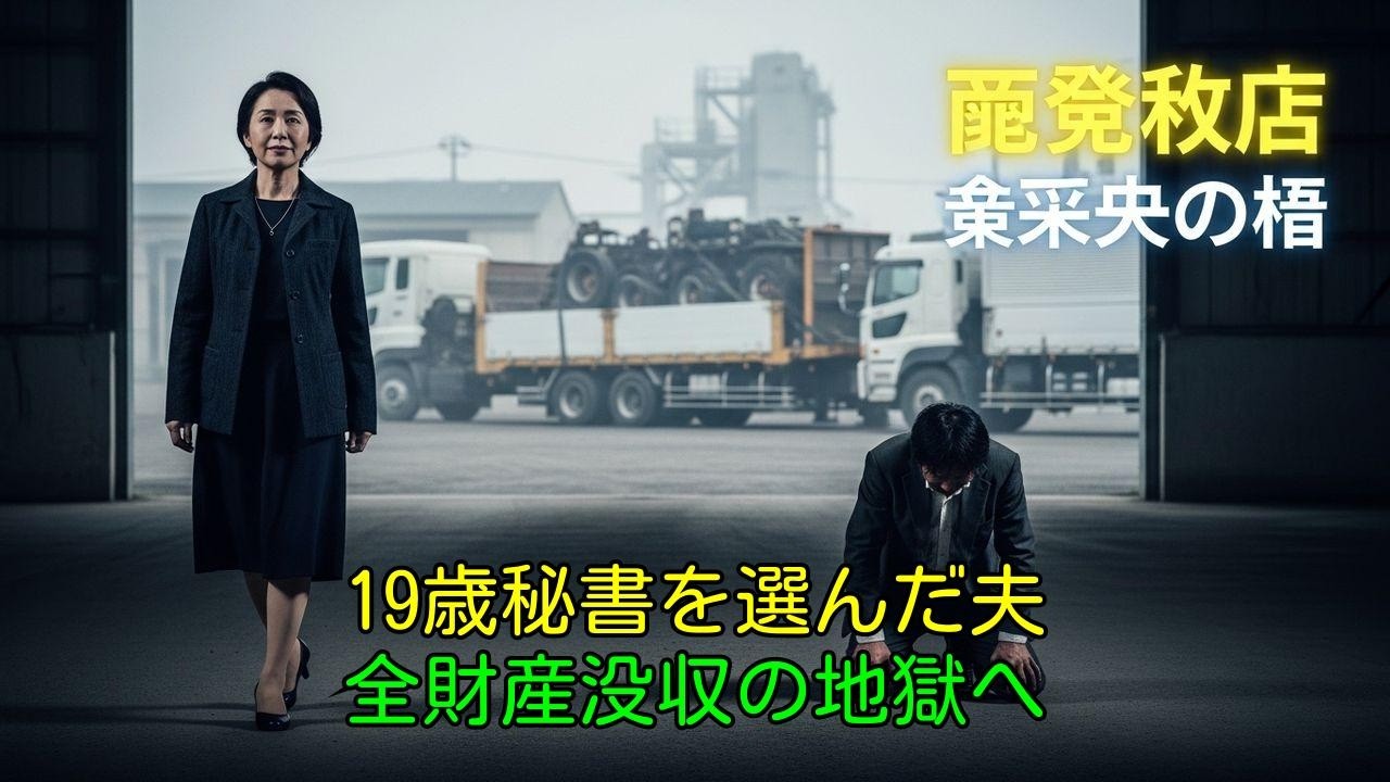 19歳秘書と浮気した夫の末路！全財産を奪い返した妻の逆襲