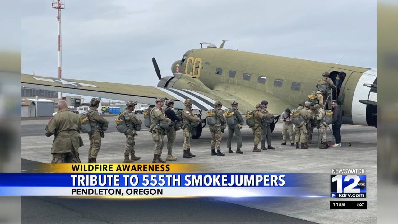 Tribute to 555th Smokejumpers happening in Pendleton