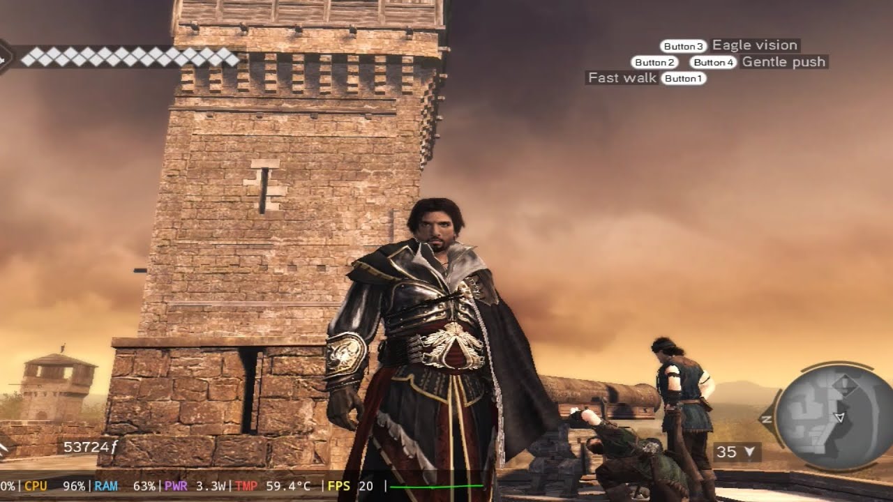 Assassin's Creed brotherhood/ GameHub Snapdragon 712