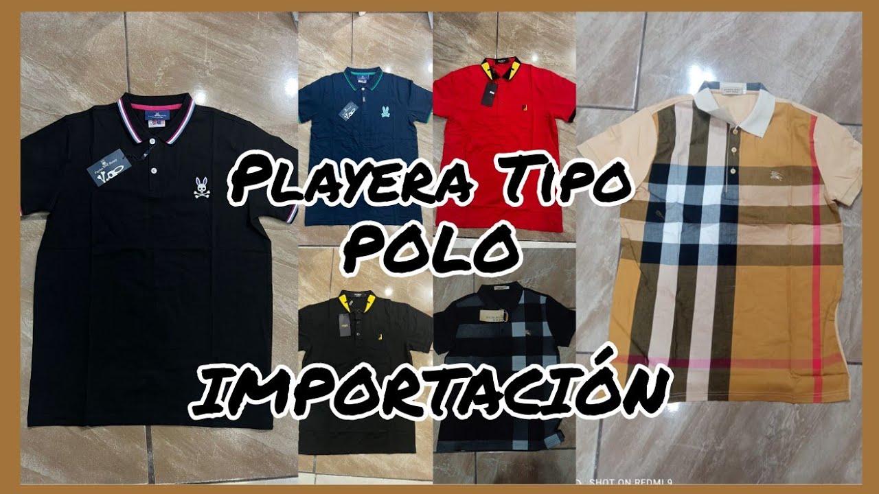 👕Polo Caballero Tallas XXX/ Calidad más alta del mercado