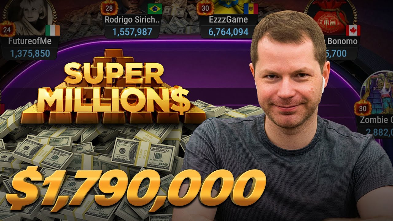 Super High Roller Poker FINAL TABLE with Jonathan Little