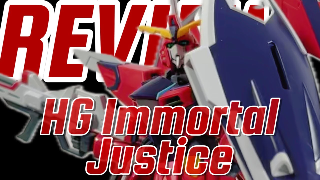 Is it truly an immortal kit? Immortal HG Immortal Justice Gundam. Unboxing and Review!