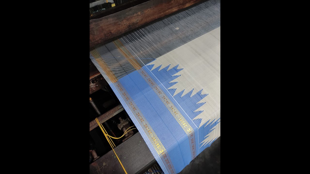 Electronic Jacquard KORVAI |எலக்ட்ரானிக் ஜாக்கார்டு கோர்வை பார்டர்