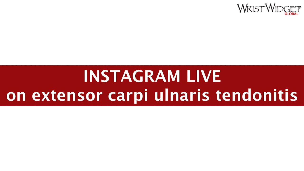 TFCC Expert Talks About the Extensor Carpi Ulnaris and Proper Kinesiology Taping