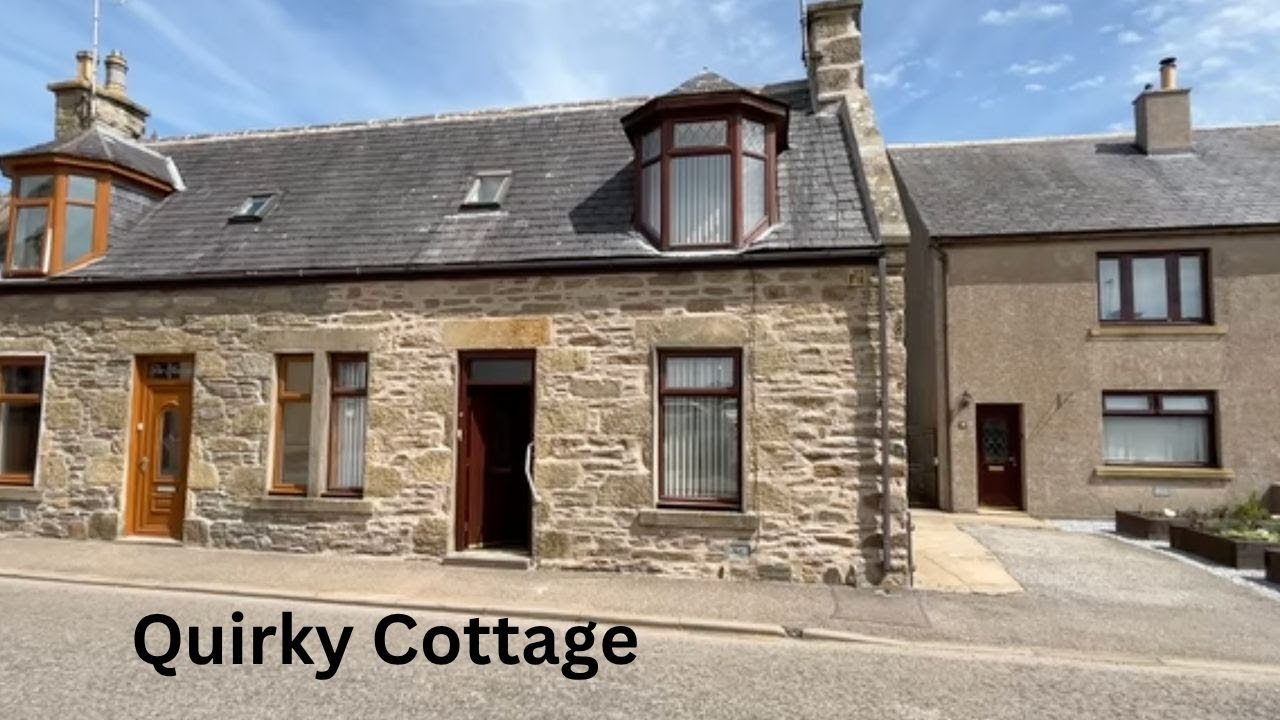 Quirky Two Bedroom Traditional in  The Moray Town of Keith  - in Whisky Country £155K