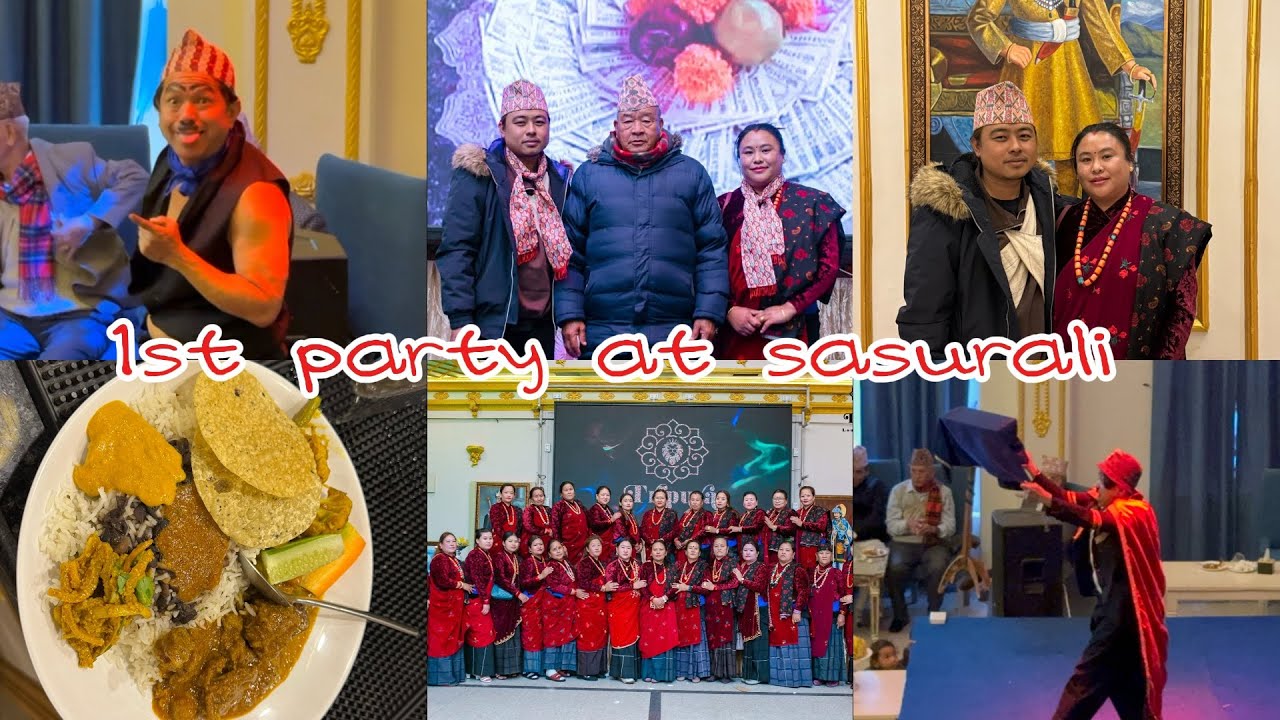 Sasurali Ko Pahilo Party Bhoj w/him❤️| Pahilo Experience ❤️DANCE~FOOD~FUN 