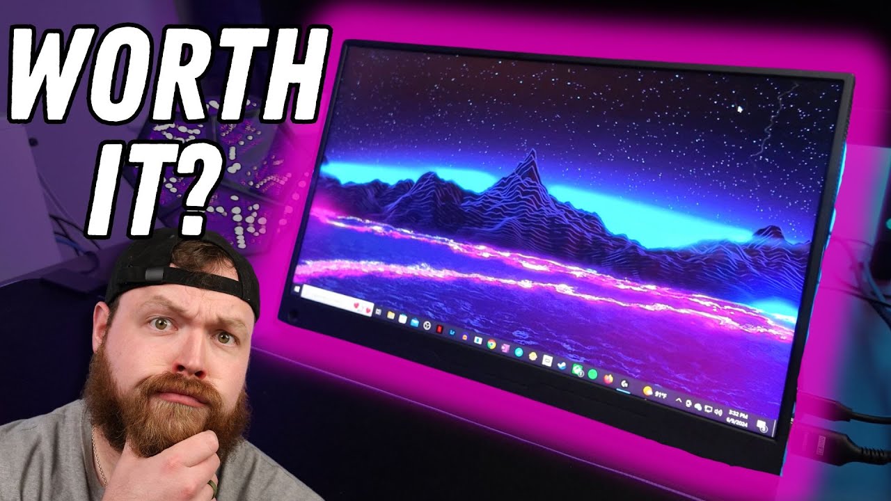 Стоит ли он своей цены? - ИДЕАЛЬНЫЙ портативный игровой монитор 4K - UGame J5