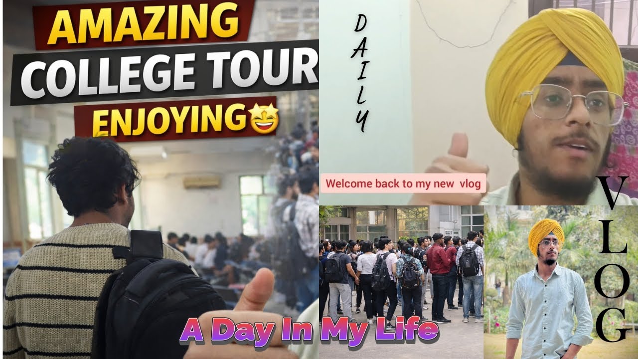 First Year College Tour 😍 | Semi Govt College Reality 😳 (Canteen Bhi Khali 😭)#CollegeTour#First