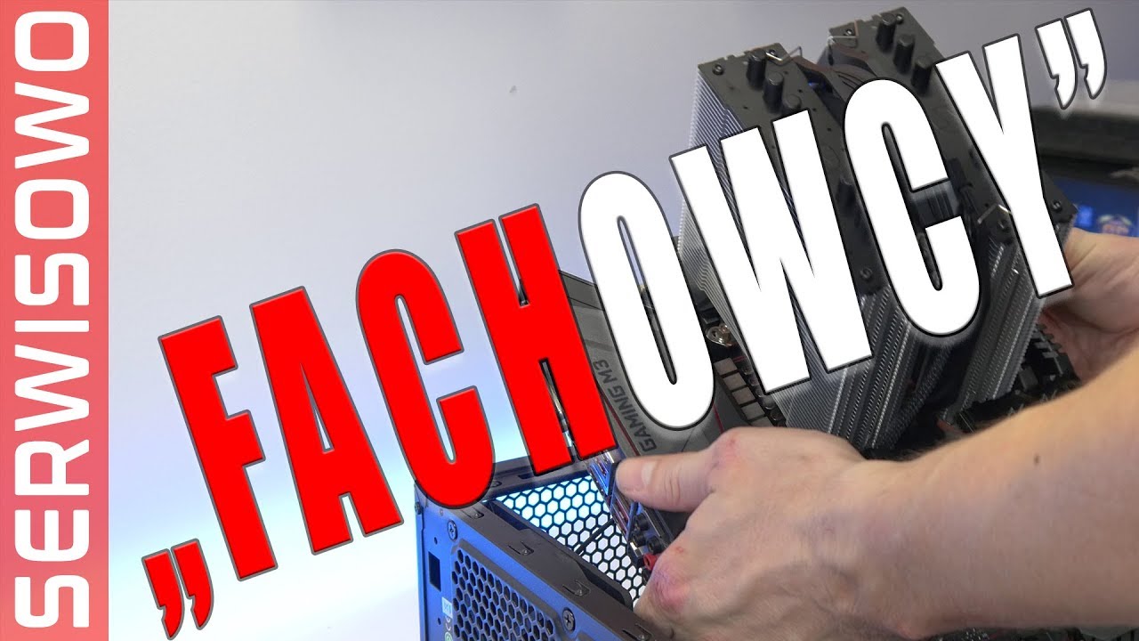 Poprawka po dużym sklepie internetowym czyli problemy Łukasza z jego komputerem - VBTpc