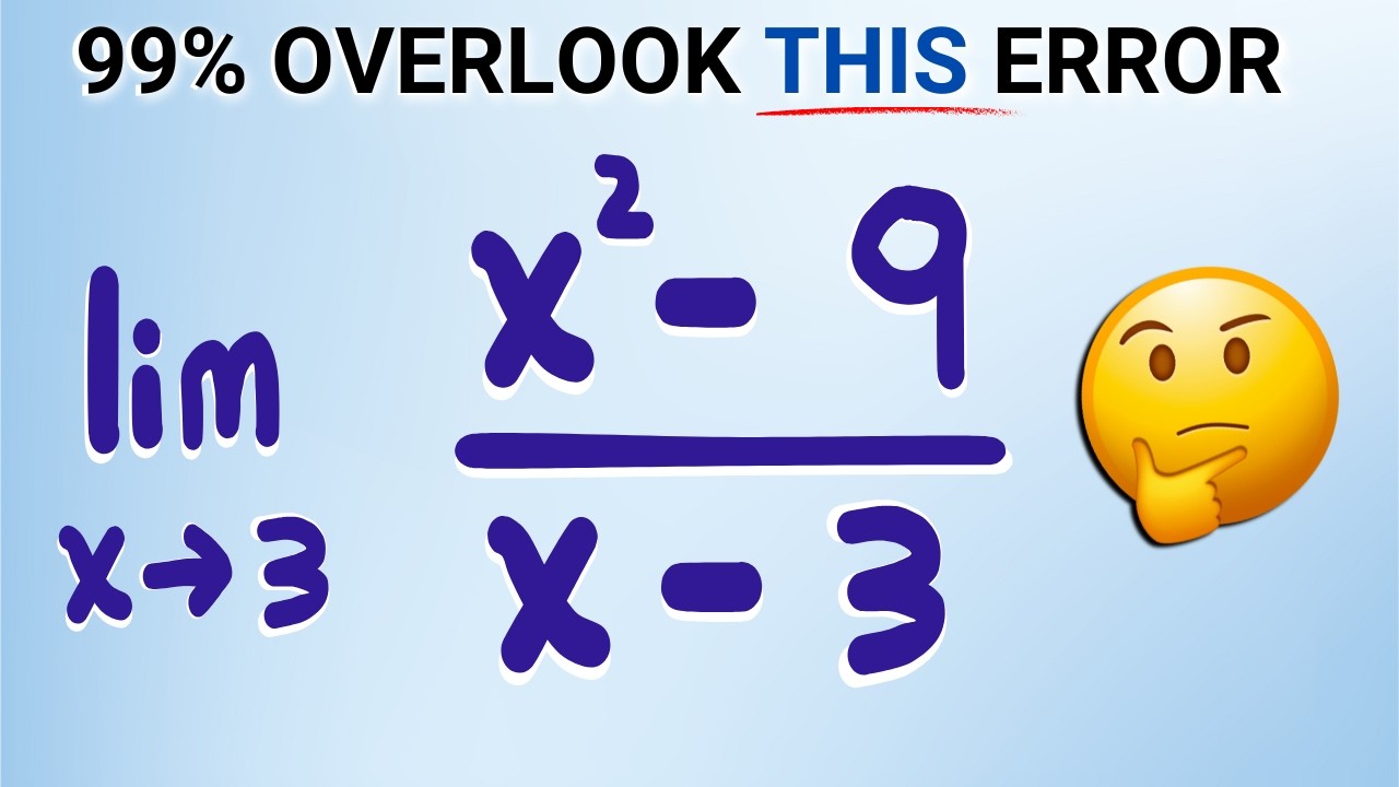 The #1 MISTAKE You're Making with Limits and Continuity!