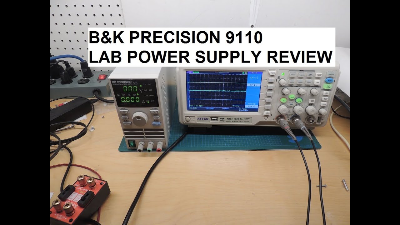 B&K PRECISION 9110 LAB POWER SUPPLY REVIEW