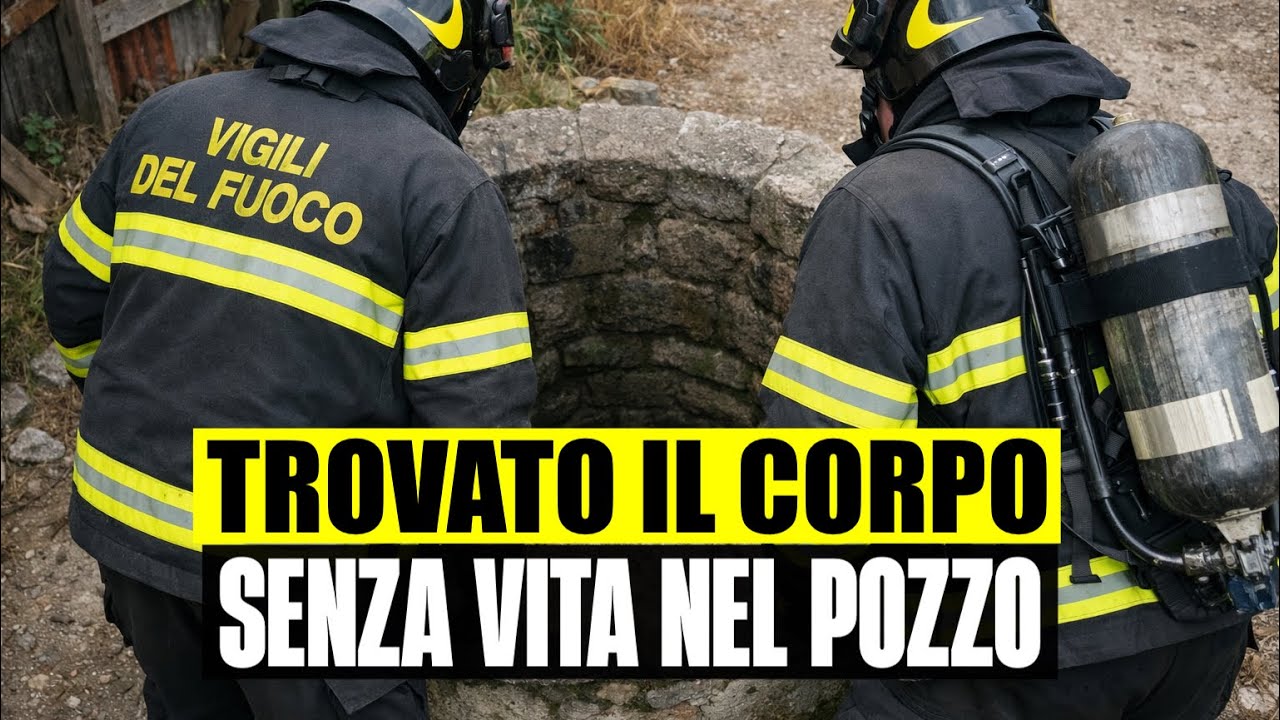 ULTIM'ORA TROVATO IL CORPO SENZA VITA IN UN POZZO: IL TRISTE ANNUNCIO DELLE FORZE DELL'ORDINE