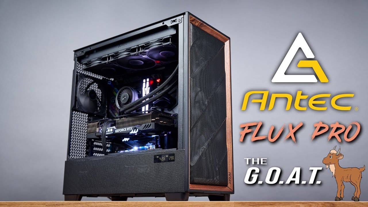 Это корпус G.O.A.T. Airflow? Обзор и сборка Antec Flux Pro