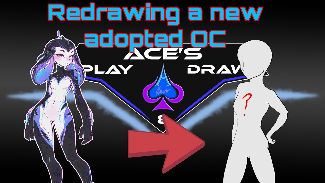 Redrawing an Adopted OC Art | Session 2 | Suggest her a name! | !commissions are open !commands