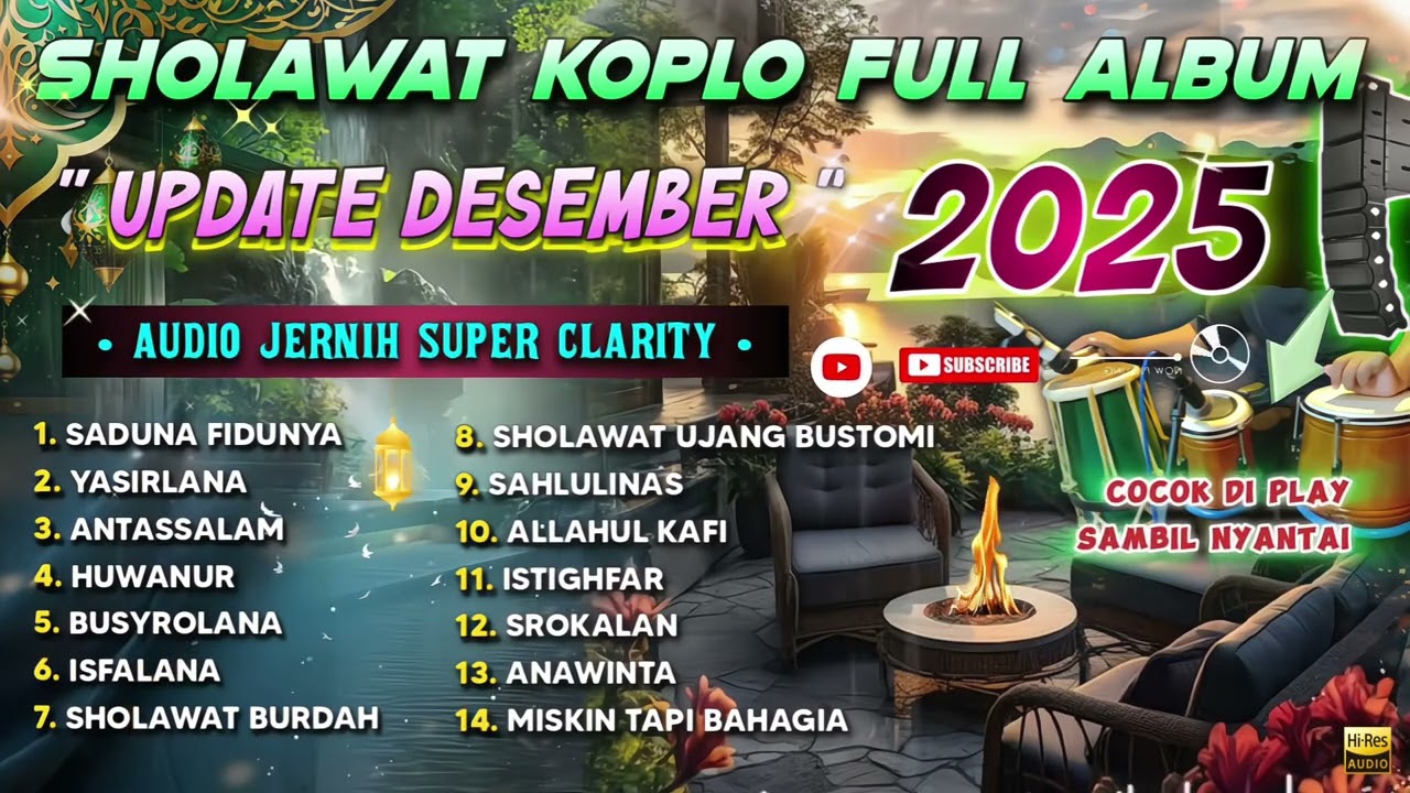 SHOLAWAT KOPLO FULL ALBUM TERBARU 2025 SPESIAL AKHIR TAHUN ( YASIRLANA )