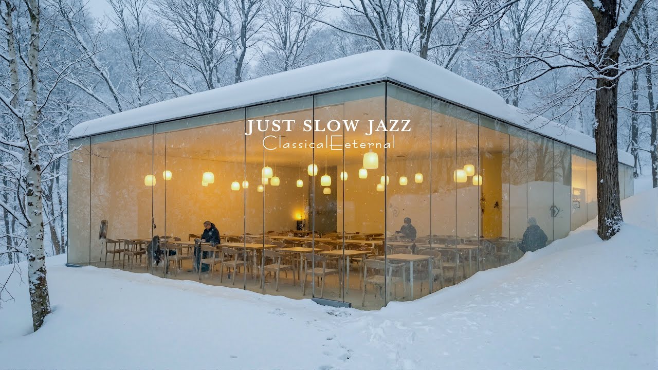 [playlist] 눈 오는 숲속 카페, 유리창 너머로 스며드는 휴식 | Classical Eternal · Winter Notes