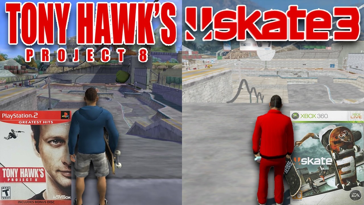 Перенос парка Crete Park из Tony Hawk's Project 8 в Skate 3.