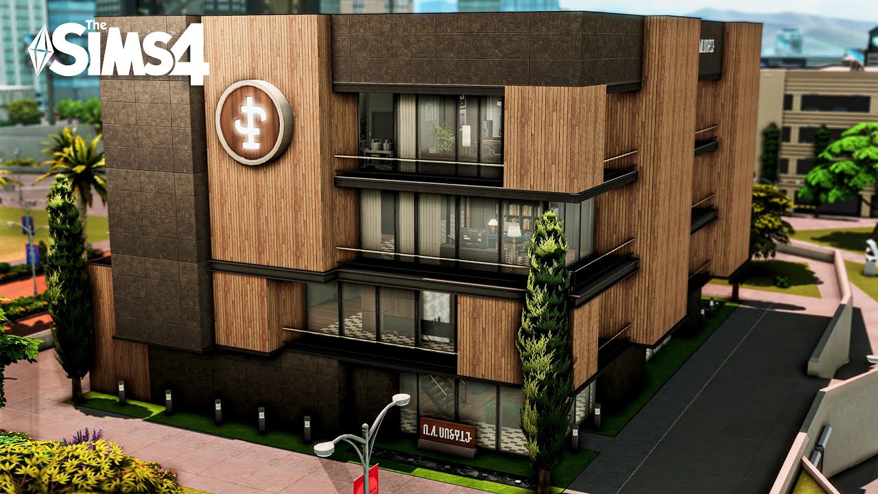 Studio Echo [ Music Community Lot ] ♥ The Sims 4: Speed Build // CC