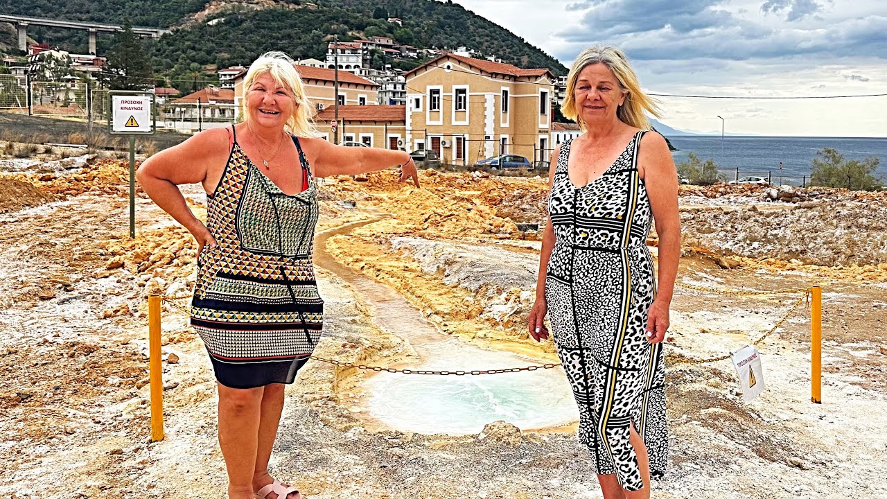 Letovanje na Ostrvo Evia Grad Edipsos | Termalna Banja 80 izvora tople slane vode 82 step Leci Sve