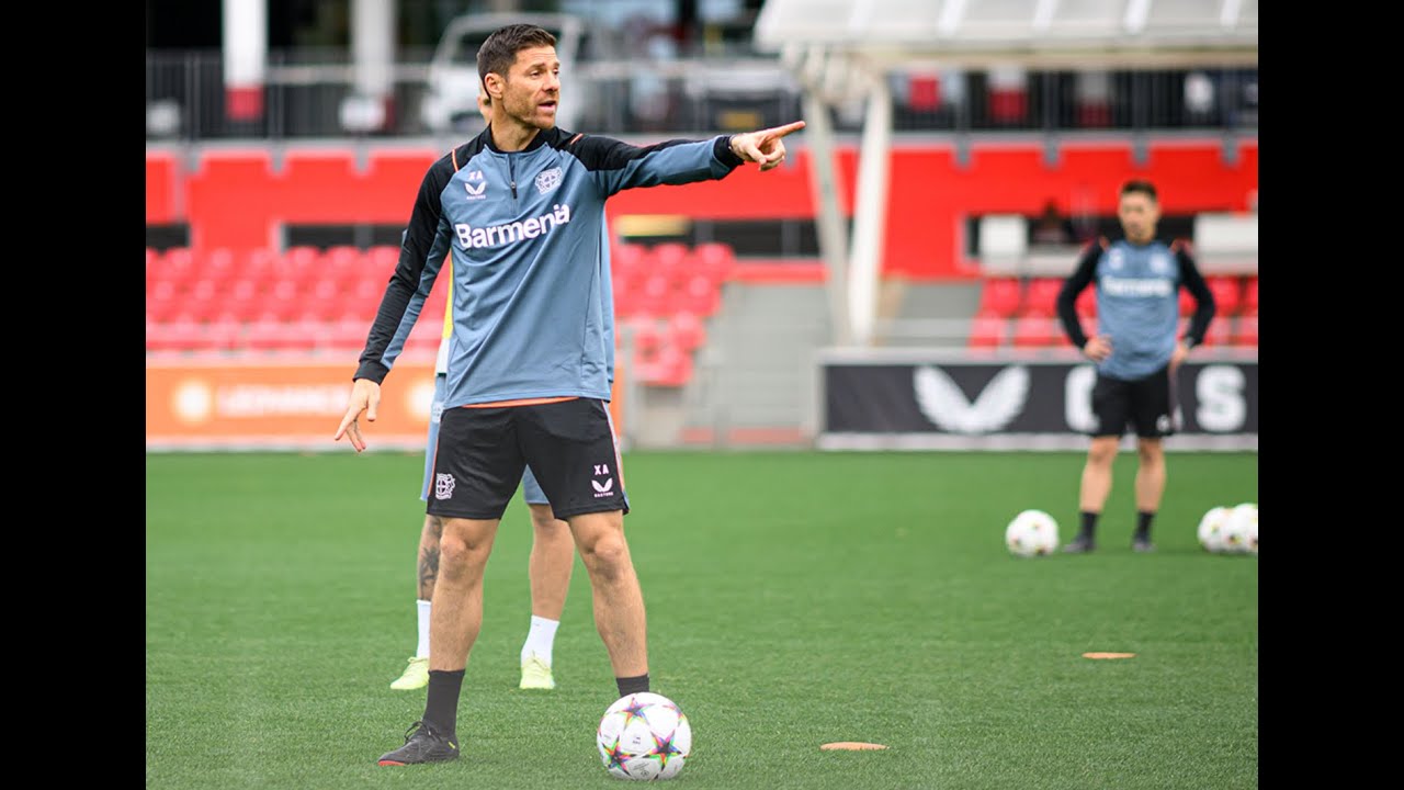 Entrenamiento del Bayer Leverkusen antes de visitar al Atleti en Champions League | Atletico Sport