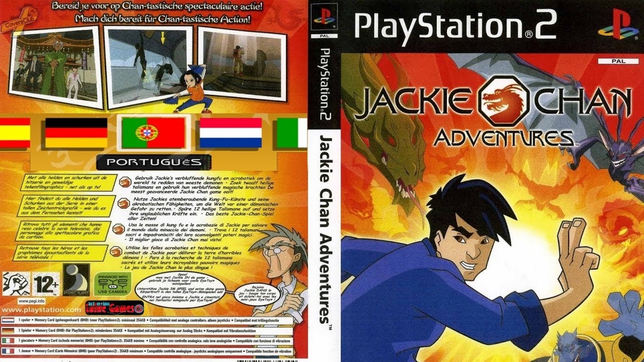 Jackie Chan Adventures - OPL 1831 - playstation 2 - PS2toHdmi
