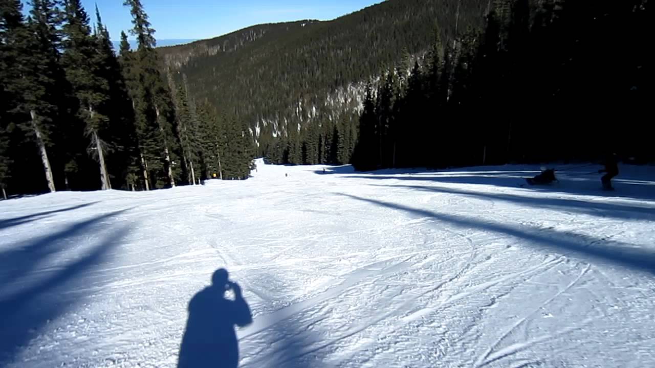 Ski Santa Fe 12-26-11 from the top
