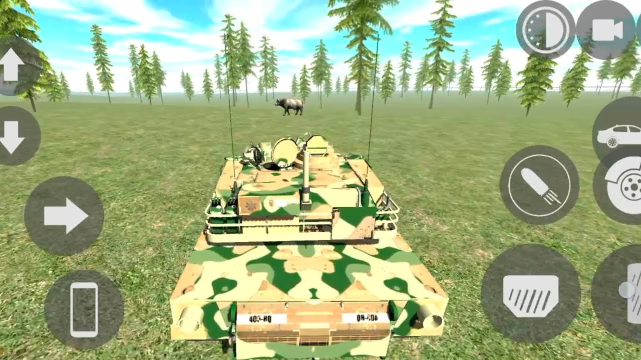 Dinosaur🦕 vs Army🪖 Tank in Indian Bike Driving 3D - Epic Battle! #tank #gta #dinosaur #bulk #gaming