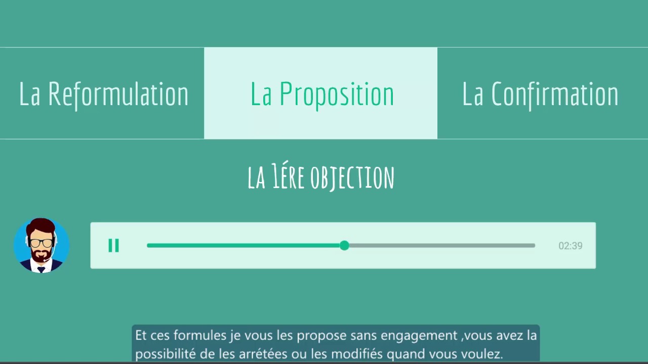 Exemple appel de prospection téléphonique
