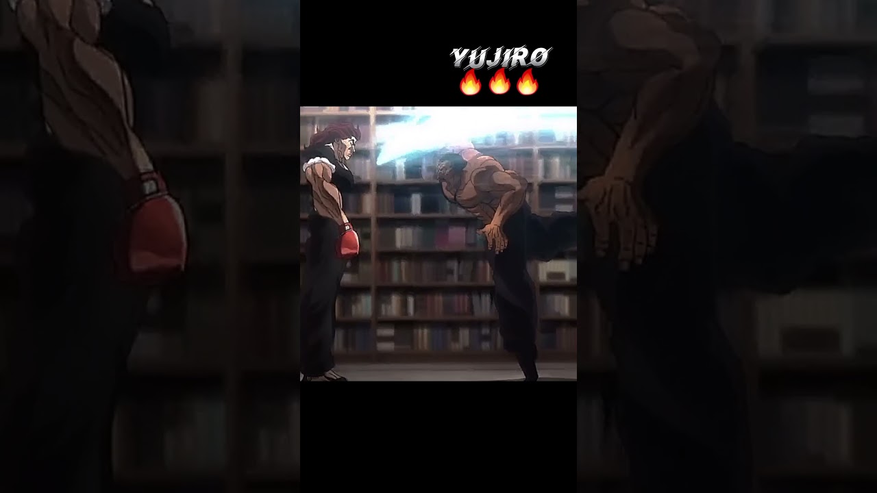 Yujiro vs Oliva👀🤯 |Baki Hanma| #anime #animemoments #baki