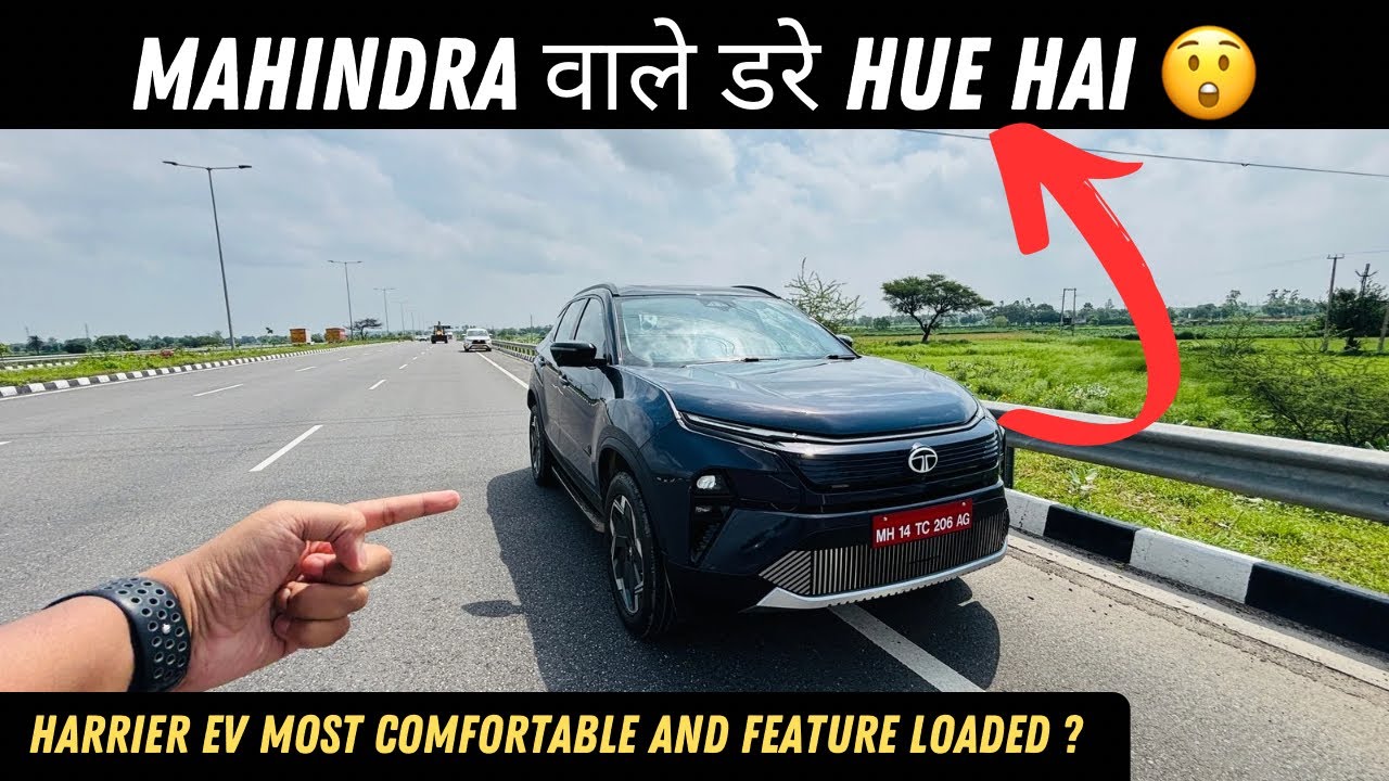 This is why it's Trending 😯 TATA Harrier EV | Features, Comfort & Worth Buying ?