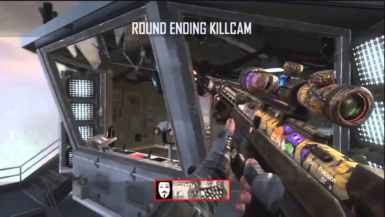 Black Ops 2 Online Multiplayer Sniper Quick Scope Montage/Gameplay