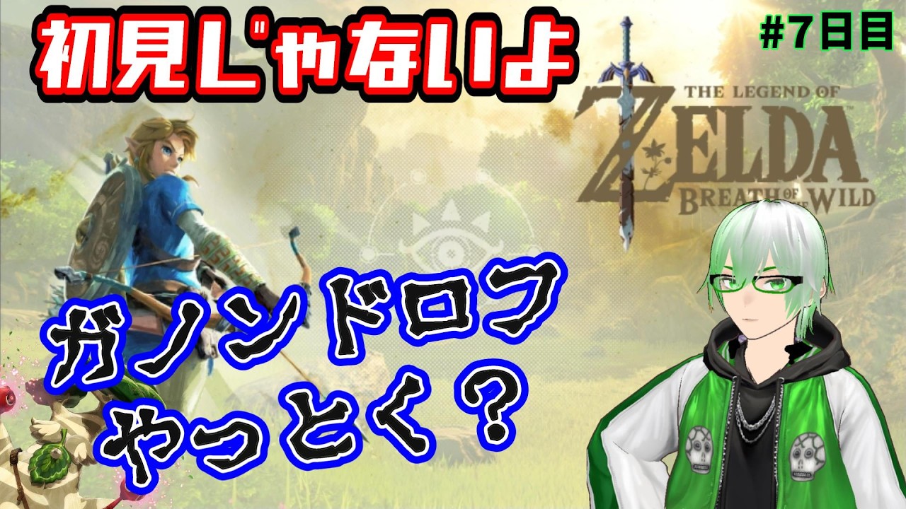 ［ゼルダの伝説 ブレスオブザワイルド］三連休でクリア目指すぐみ７日目