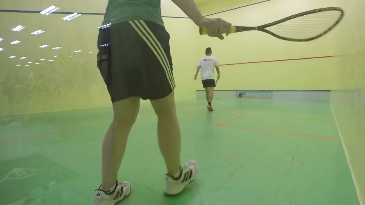台灣壁球春季巡迴賽 台北壁球中心站 Simon VS 陳亦苓 11:5 11:1