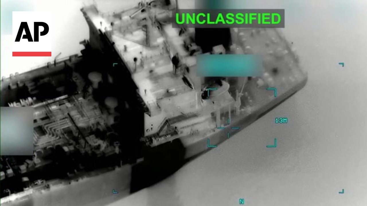 US military disables merchant vessel trying to transport oil from Iran
