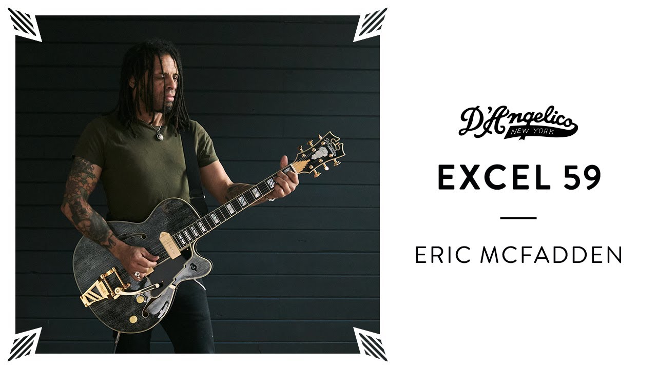 Eric McFadden with the Excel 59 | D'Angelico Guitars