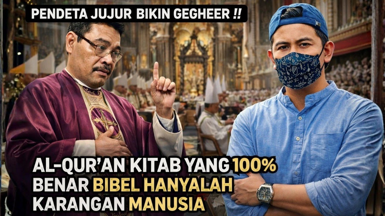 GEGHEER‼️BARU KALI INI ADA PENDETA JUJUR BIBEL HANYALAH KITAB KARANGAN MANUSIA