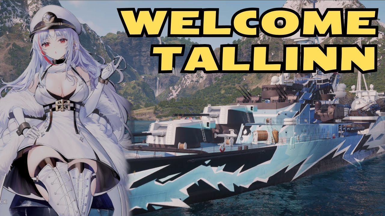 Крейсер «Таллинн» из Azur Lane — Легенды World of Warships