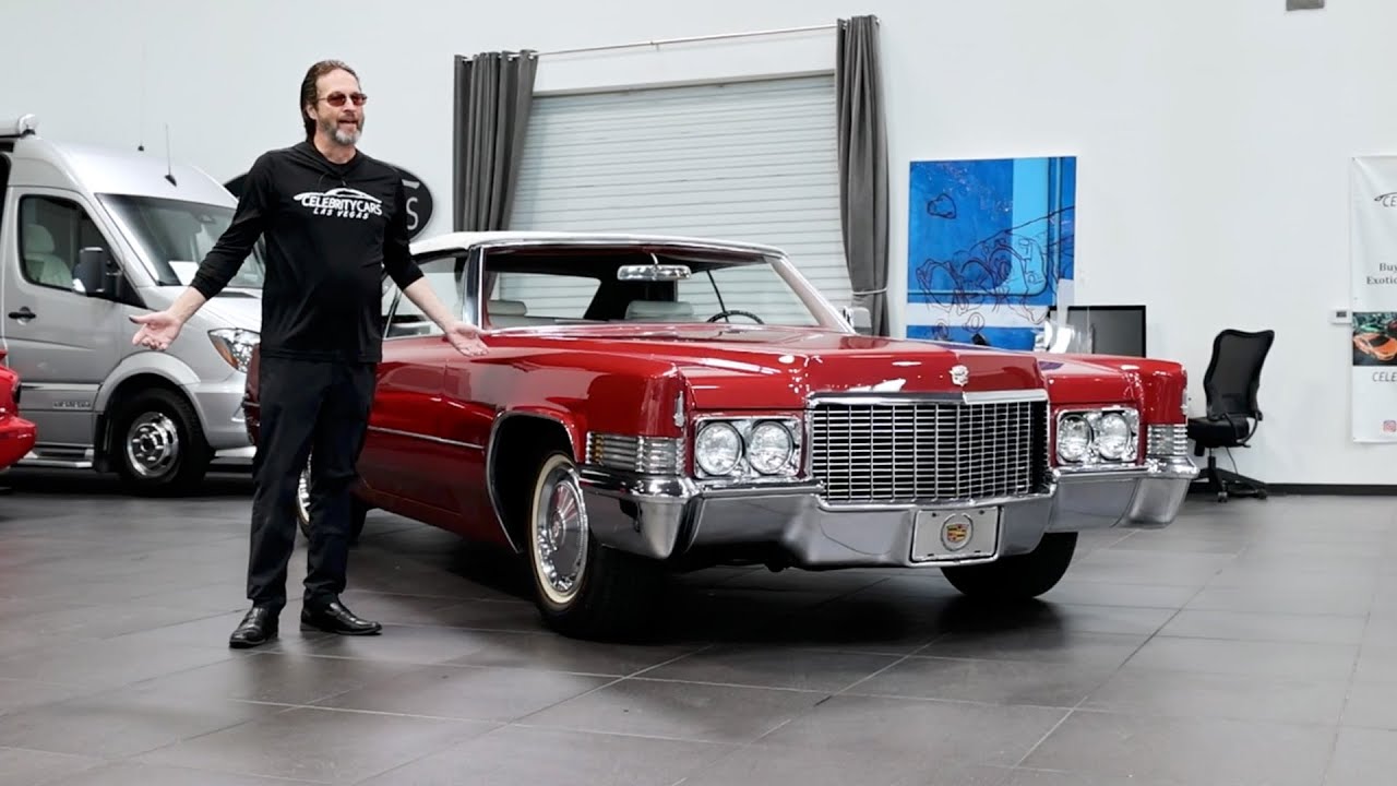 1970 Red Cadillac | At Celebrity Cars Las Vegas