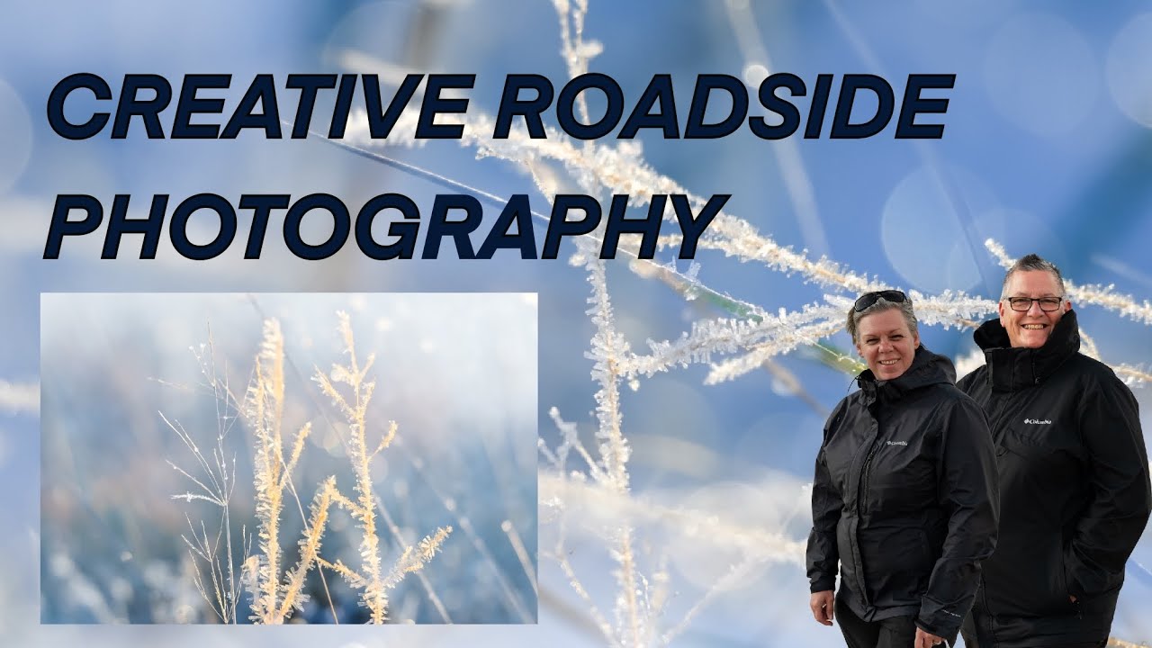 Creative Roadside Photography in the snow - Outer Hebrides