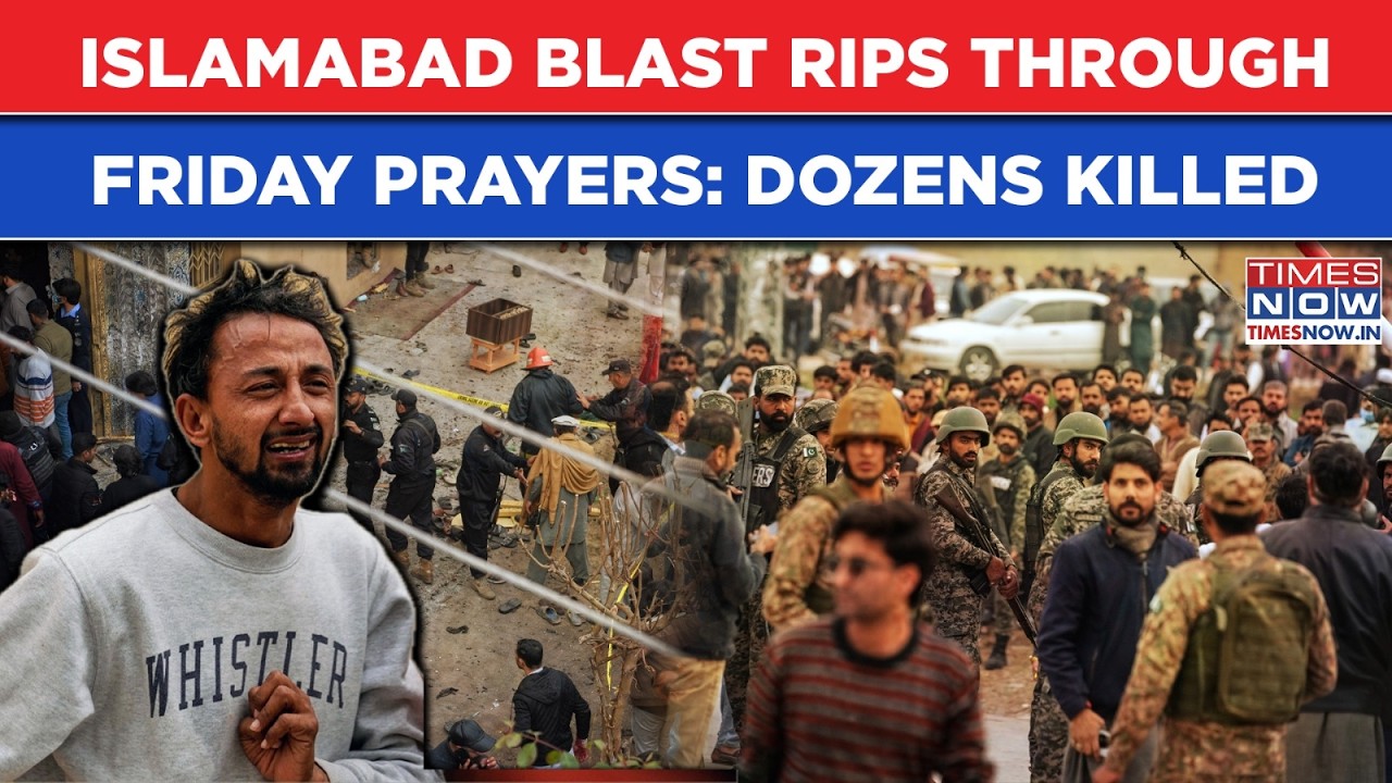 Pakistan: Islamabad Mosque Bombing Rips Through Friday Prayers| Death Toll Rising| Scenes Of Horror