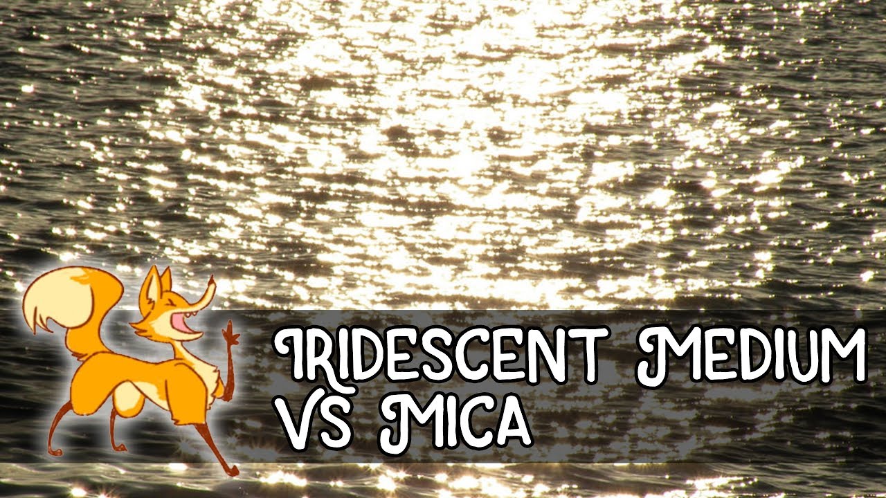 Who will win?? Iridescent Medium vs Mica Powder!