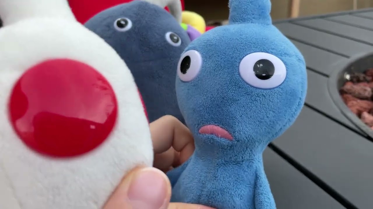 Pikmin in the outdoors