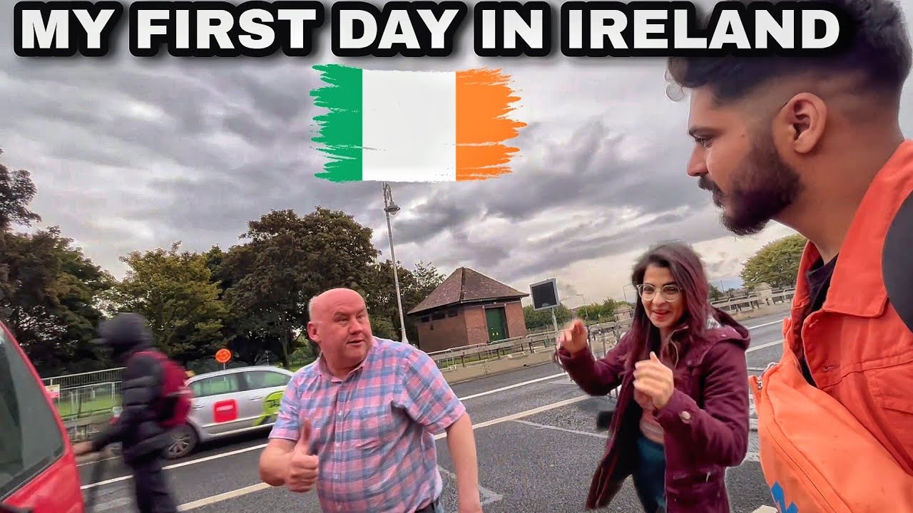 My Destination Arrived | Ireland tour | Indian in UK , Ireland | Dublin city center