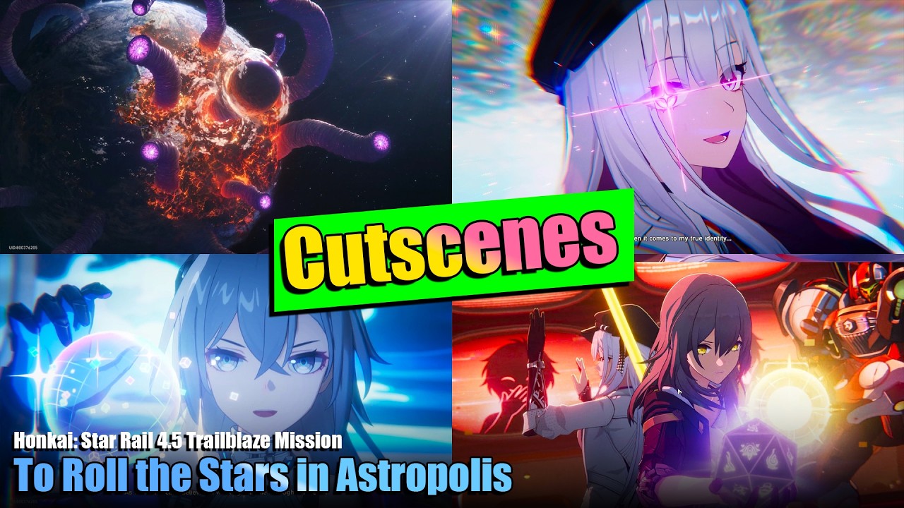 HSR 4.5 Trailblaze Mission FULL Cutscenes! 🔥 | Honkai: Star Rail