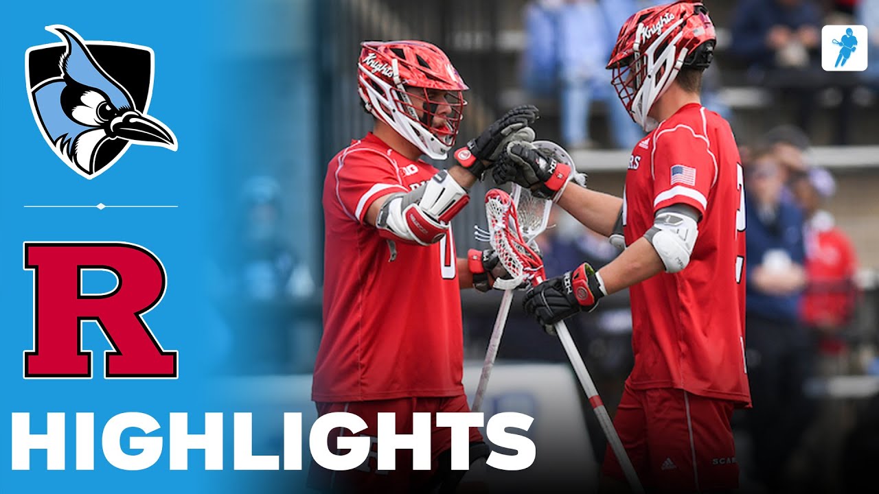 Johns Hopkins vs Rutgers | NCAA College Lacrosse | Highlights - March 22, 2025